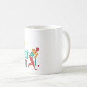 食べSLEEP CRICKET REPEAT - CRICKET LOVER コーヒーマグカップ (正面右)