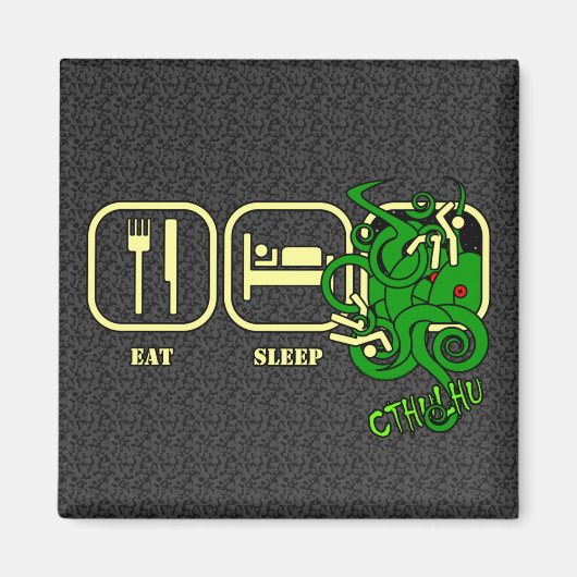 食べSleep - Cthulhu Magnet マグネット (正面)