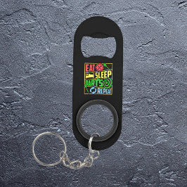 食べSleep Darts Repeat - Dart Player キーホルダー栓抜き