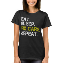 食べSleep Fix Cars Repeat Auto Engine整備士