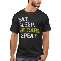 食べSleep Fix Cars Repeat Auto Engine整備士