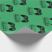 食べSleep Game Repeat おもしろい Christmas & Christmas誕生日 ラッピングペーパー (角)