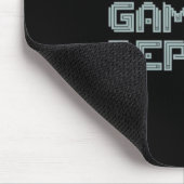食べSleep Game Repeat - Gamer Mouse pad マウスパッド (コーナー)