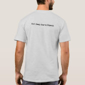 食べSleep Game Repeat - Gamer T-Shirt Tシャツ (裏面)