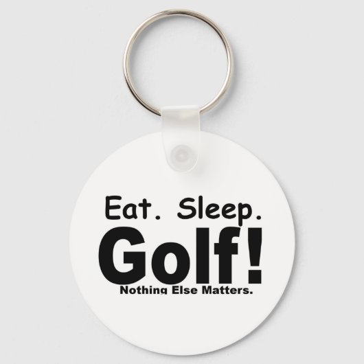 食べSleep Golf キーホルダー (正面)