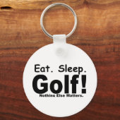 食べSleep Golf キーホルダー (正面)