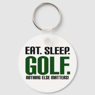 食べSleep Golf - No Other Materials! キーホルダー