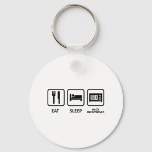 食べSleep Hack Microwaves キーホルダー