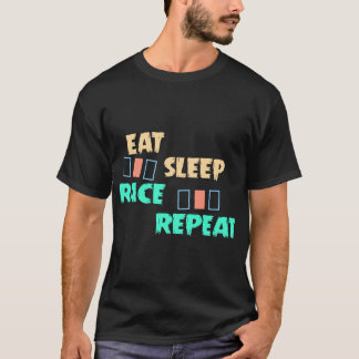 食べSleep Race Repeat Tシャツ – レーシングライフスタイル