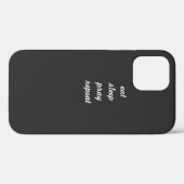 食べSleep Repeat電話ケ祈ース Case-Mate iPhoneケース (裏面 (横))