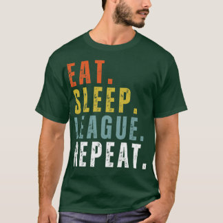 食べSleep Repeat Sports Game 1 Tシャツ