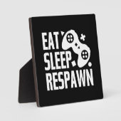 食べSleep, Respawn – ビデオゲーマおもしろいー，ゲーム フォトプラーク (正面)