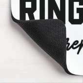食べSleep Ringette Repeat Ringette Player Gives マウスパッド (コーナー)