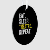 食べSleep Theater Repeat Actor Gift オーナメント (正面)
