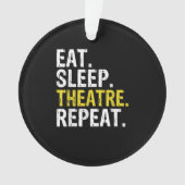 食べSleep Theater Repeat Actor Gift オーナメント (正面)