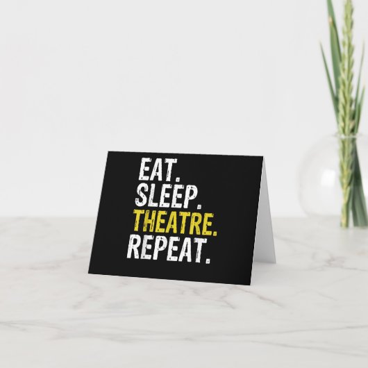 食べSleep Theater Repeat Actor Gift カード (正面)