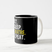 食べSleep Theater Repeat Actor Gift ツートーンマグカップ (正面右)