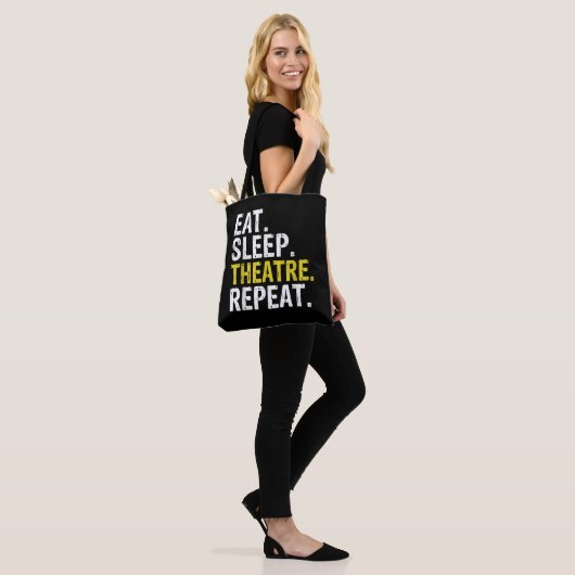 食べSleep Theater Repeat Actor Gift トートバッグ (モデル)