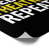 食べSleep Theater Repeat Actor Gift ポスター (角)