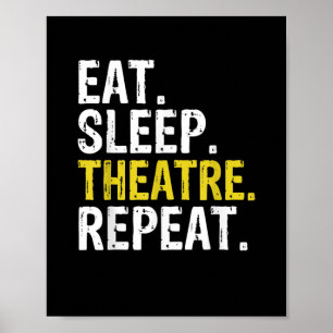 食べSleep Theater Repeat Actor Gift ポスター