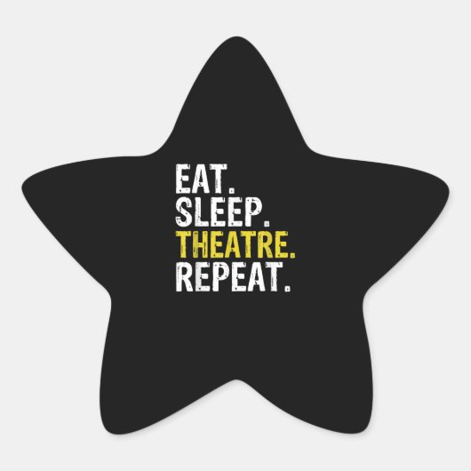 食べSleep Theater Repeat Actor Gift 星シール (正面)