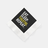 食べSleep Theater Repeat Actor Gift 縁ありカクテルナプキン (角)