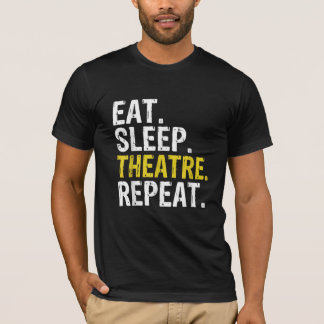 食べSleep Theater Repeat Actor Gift Tシャツ