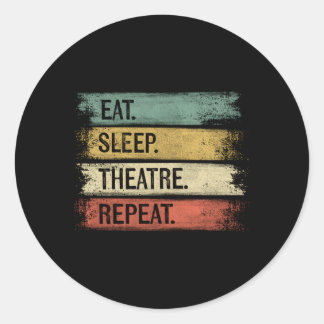食べSleep Theater Repeat Theater Tech俳優 ラウンドシール