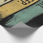 食べSleep Theater Repeat Theater Tech Gift Actor ラッピングペーパー (角)