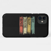 食べSleep Theater Repeat Theater Tech Gift Actor Case-Mate iPhoneケース (裏面(横))