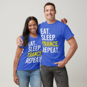 食べSleep Trance Repeat Music Gift Tシャツ (ユニセックス)