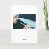 食べSleep, Vapeとハッピーバースデーカードを持つ カード (裏面)