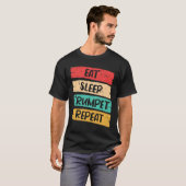 食べTrumpetのリピーをスリープ Tシャツ (正面フル)