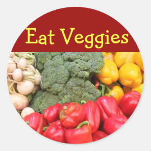 食べVeggieシール ラウンドシール