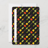 食べVeggiesレシピカード 招待状 (裏面)