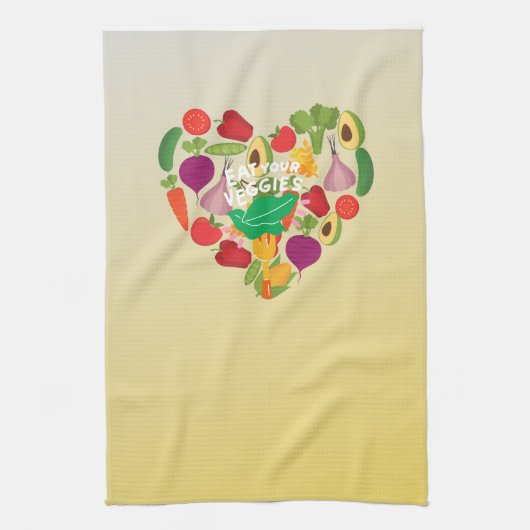 食べVeggies キッチンタオル (縦)
