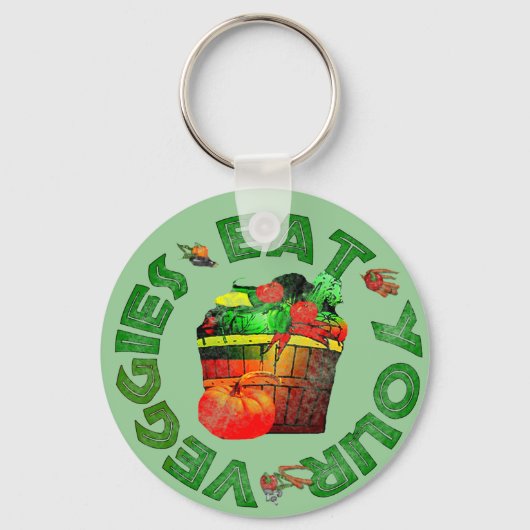 食べVeggies キーホルダー (正面)