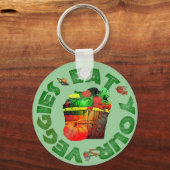 食べVeggies キーホルダー (正面)