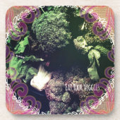 食べVeggies コースター (正面)