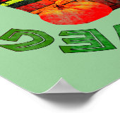 食べVeggies ポスター (角)