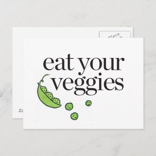 食べVeggies ポストカード (正面/裏面)
