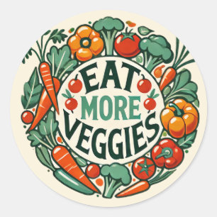 食べVeggies ラウンドシール