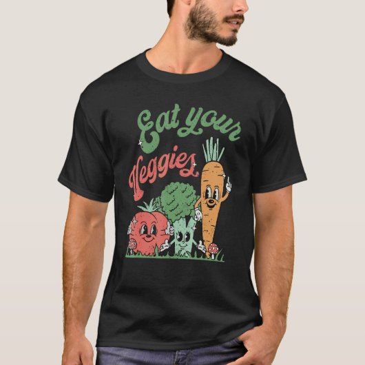 食べVeggies Famer MarketはEvery Kiに優しい Tシャツ (正面)
