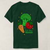 食べVeggies Tシャツ (デザイン正面)