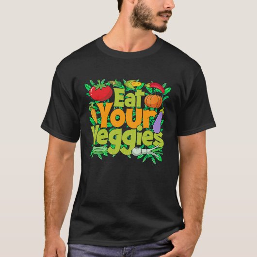 食べVeggies Tシャツ (正面)