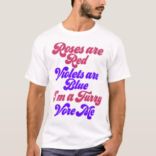 食べVore Furry Furries Kink おもしろい Poetry Jokes Tシャツ