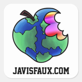 食べWorld Sticker スクエアシール