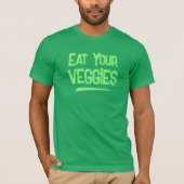 食べYour Veggies Men's Tシャツ (正面)