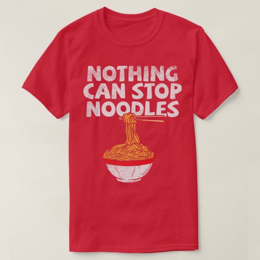食を愛する人のための日本のラーメン麺デザイン- Sto Tシャツ (デザイン正面)