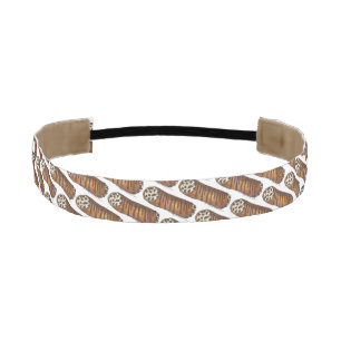 食イタリアン品ベーカリーペストリーチョコレートチップカノーリ アスレチックヘッドバンド